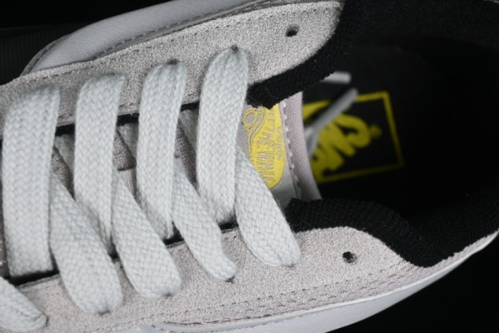 Vans OG Classic Slip-On Acid Wash Retro Grey Black Skate Shoes - VN0009QCGRY 1