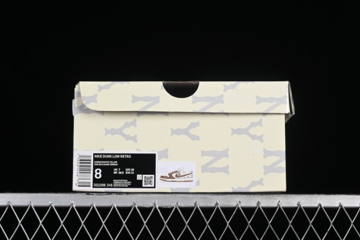 Nike SB Dunk Low MLB Collaboration - Yellow Denim Anniversary Custom Low-Top Casual Skate Shoes - DQ1098-346 1