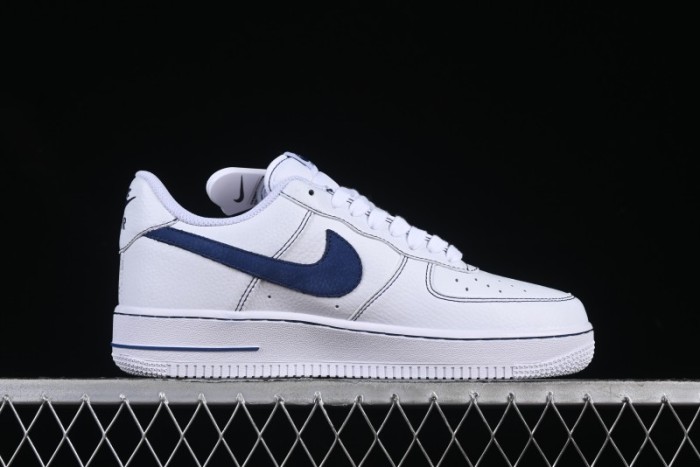 Nike Air Force 1'07 Low Casual Sneakers with Full-Length Air Cushion - HQ2037-100