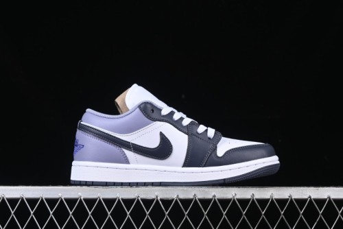 Nike Air Jordan 1 Low AJ1 Haze Purple Casual Sneakers - 553558-145