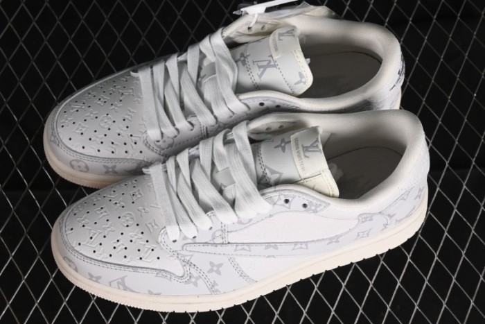 Nike Air Jordan 1 Low OG SP Travis Scott x Fragment Design Collaboration Sneakers - LX1988-700 1