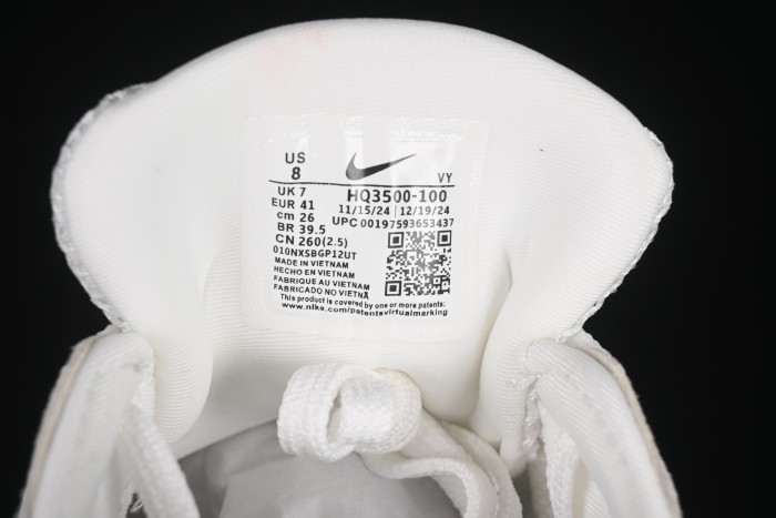 Nike Runtekk V2K Run Cushioned Anti-Slip Retro Low-Top Running Shoes - HQ3500-100