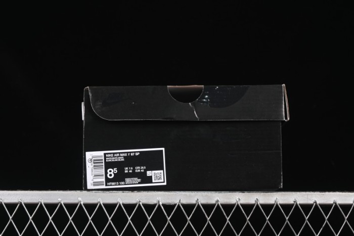 Nike Air Max 1 Retro Running Shoes with Half-Sole Air Cushion - HF8813-100