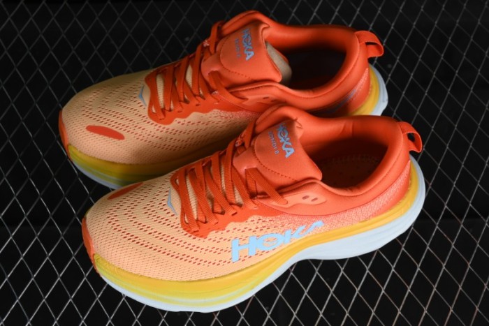 HOKA ONE ONE Bondi 8 Functional Cushioned Running Shoes - 1123202 PBAY 1