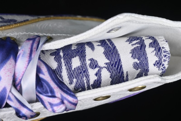 Converse 1970s CNY Year of the Snake Limited Edition High-Top Canvas Sneakers with Thick Sole - A13353C