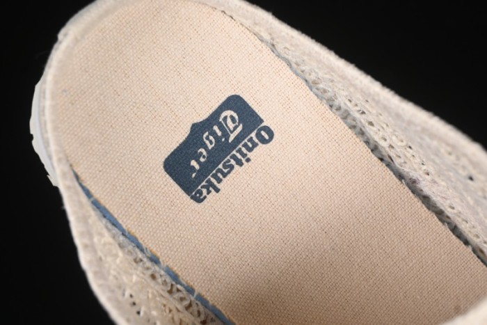 Onitsuka Tiger Mexico 66 Sabot Slip-On Sneakers with Breathable Mesh Upper - 1183C123-100