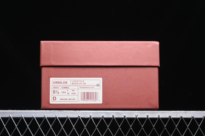 New Balance Made in USA M990 Series High-End Heritage Classic Retro Casual Running Shoes - U990LO6
