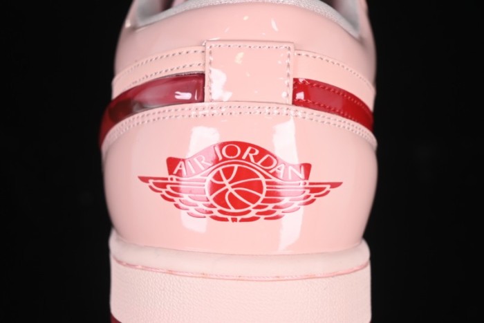 Nike Air Jordan 1 Low AJ1 Valentine's Day Jelly Pink Low-Top Lifestyle Basketball Shoes - HF3174-600