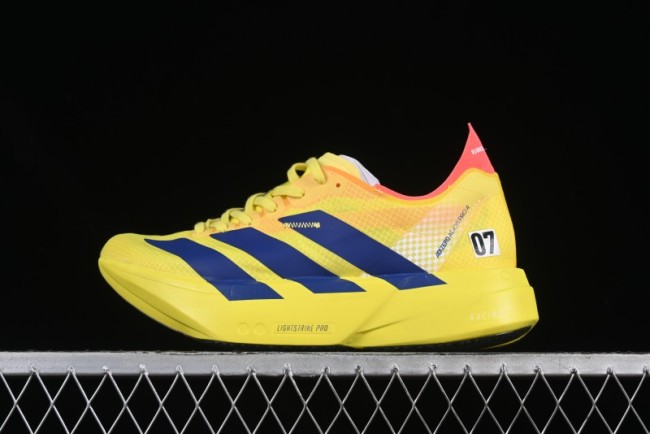 Adidas Adizero Adios 4 M Running Shoes Lightweight Breathable Low-Top - JR6373