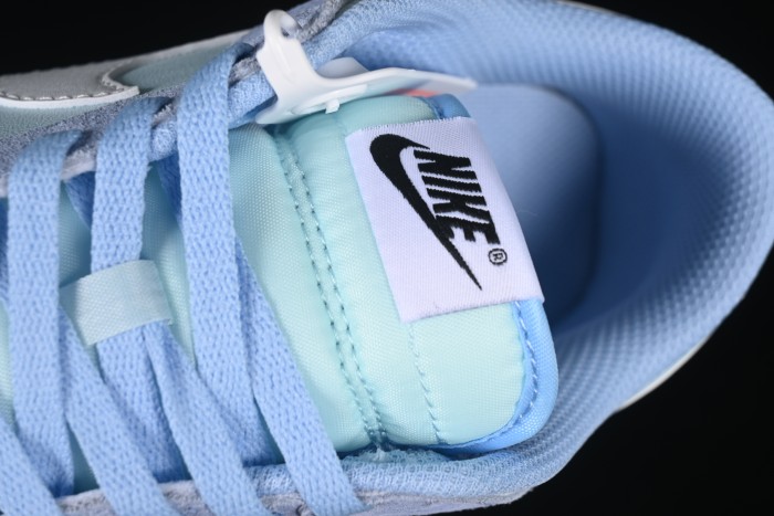 Nike Dunk Low Retro Casual Sneakers in Leather and Suede with Pre-Aged Coconut Milk Sole - IB6399-400