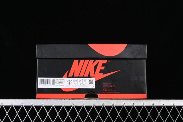 Nike Air Jordan 1 High OG  Next Chapter  Basketball Shoes with Original Leather and 3D Wings Logo - DV1748-601