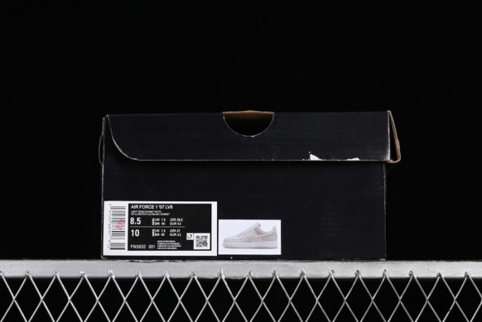 Nike Air Force 1 '07 Low Casual Sneakers with Full-Length Air Cushion - FN5832-001 1