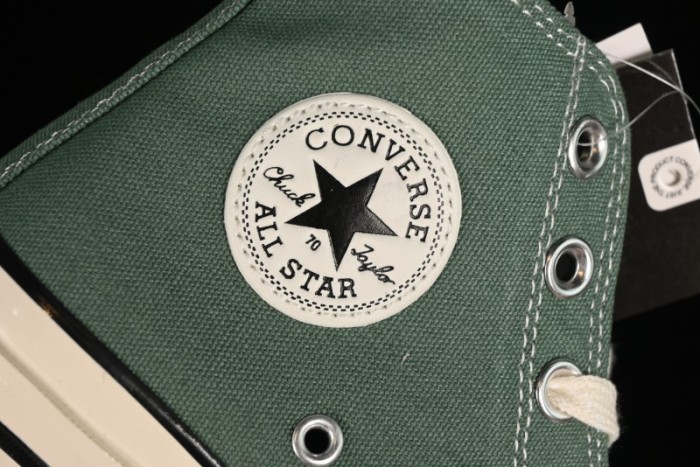Converse Chuck 1970s High Top Casual Canvas Sneakers in Pine Green - A06521C 1