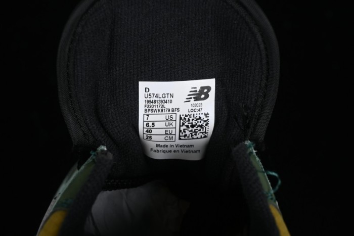 New Balance 574 Series Retro Casual Running Shoes - U574LGTN