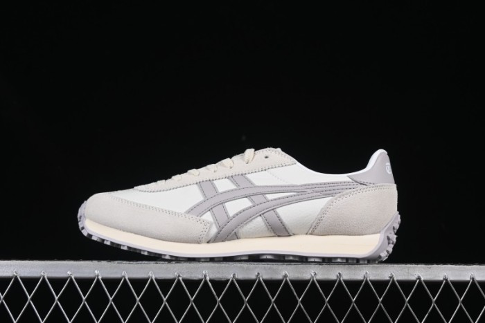 Classic Onitsuka Tiger Mexico 66 Shoes – White & Grey Minimalist Design