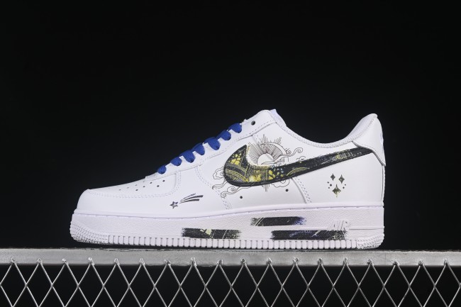 Nike Air Force 1'07 Low Zodiac Series Casual Sneakers with Full-Length Air Cushion - ZH0316-069