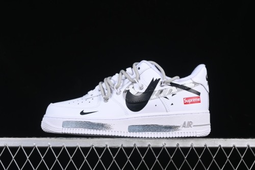 Supreme x Nike Air Force 1 '07 Low  Box Logo  Casual Sneakers - UP1658-955
