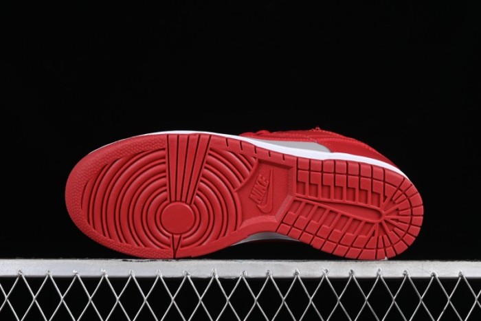 Nike SB Dunk Low Grey Red Colorway Low-Top Casual Skateboarding Shoes - CW1590-0002 1