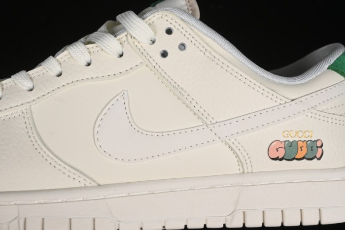 Nike SB Dunk Low Gucci Collaboration - Anniversary High-End Custom Low-Top Casual Sneakers - KK1688-051