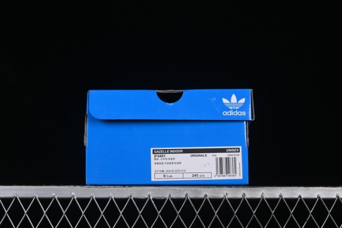 Adidas Gazelle Indoor Originals Retro Casual Slip-Resistant Wear-Resistant Low-Top Skate Shoes - IF4491