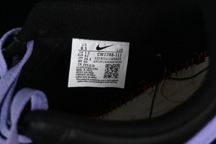 Nike Air Force 1'07 Low Custom Casual Sneakers - CW2288-111 1