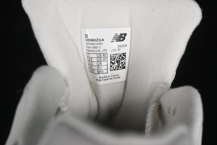 New Balance NB9060 Series Retro Casual Running Shoes with ABZORB Cushioning - U9060ZGA