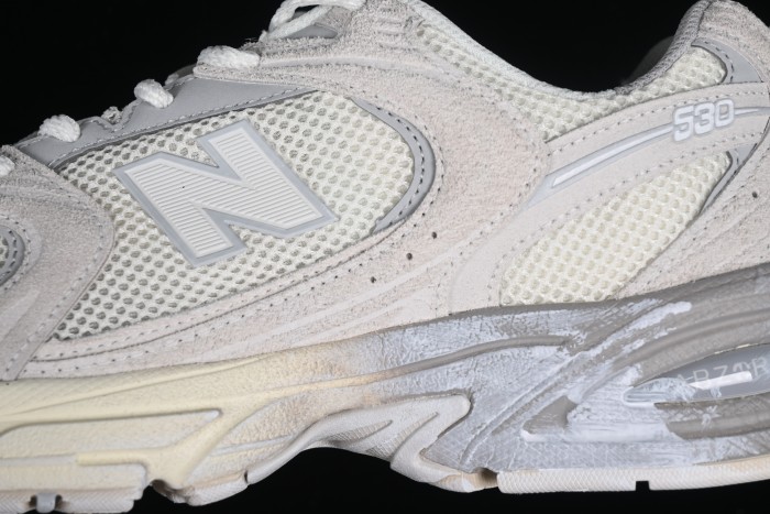 New Balance 530 Series Leather Retro Casual Running Shoes - MR530MR 1