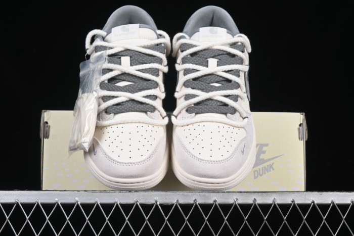 Nike SB Dunk Low Carhartt x Supreme Collaboration Anniversary Edition Customized Low-Top Casual Skate Shoes - YX5066-239