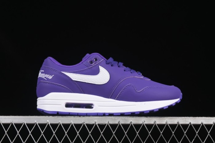 Nike Air Max 1 Retro Running Shoes with Half-Sole Air Cushion - HF8813-500