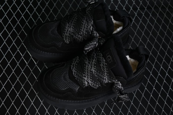 UGG Classic Ultra Mini Mel Dual Color Lace-Up Low-Top Casual Shoes - 1144032