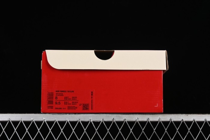 Nike Air Force 1 '07 Low Casual Sneakers with Anime-inspired Peach Pink Spray Design - CW2288-111