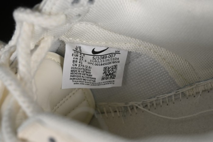 Nike SB Dunk Low Carhartt Collaboration - Off White Black Swoosh Anniversary Customized Low-Top Casual Skate Shoes - SJ1089-007