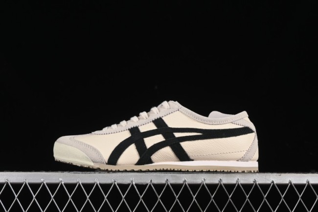 Onitsuka Tiger Mexico 66 Low-Top Leather Sneakers for Casual Running - 1183B391-200
