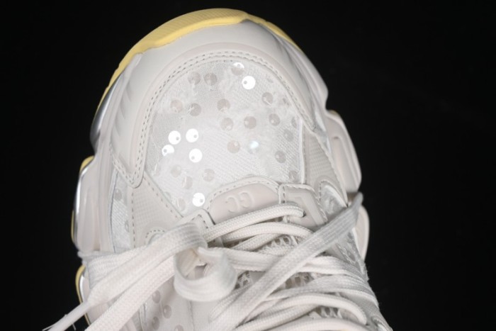 GG-CC Star Same Style Lace-up Hollow Out Dad Shoes with 5cm Height Increasing Sole - G25U9988