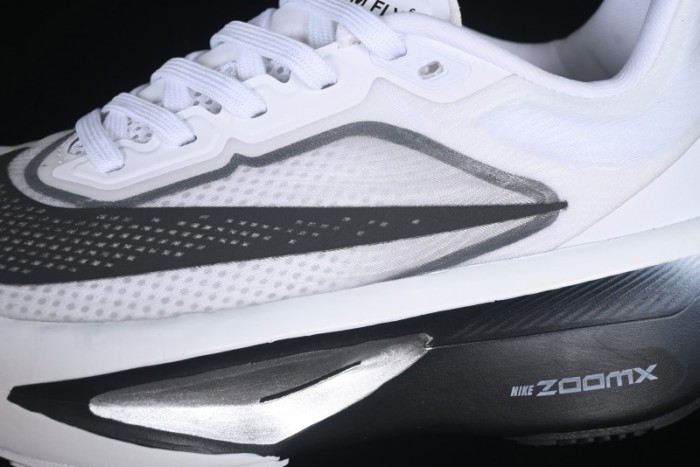 Nike Zoom Fly 6 Lightweight Responsive Running Shoes with React Foam and Carbon Fiber Plate - FN8454-100