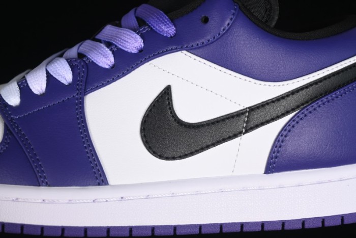 Nike Air Jordan 1 Low AJ1 Grape Purple Low-Top Basketball Shoes - 553558-500