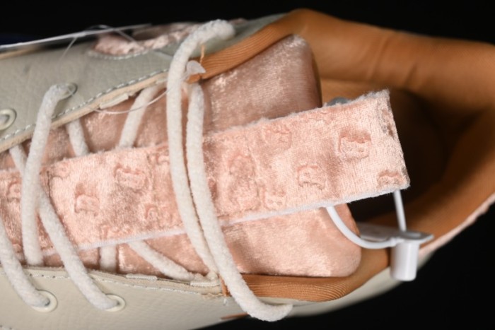 New York Yankees MLB Bigball Chunky Window Velvet Monogram Thick Sole Casual Running Shoes - 3ASHWVM4643BRS