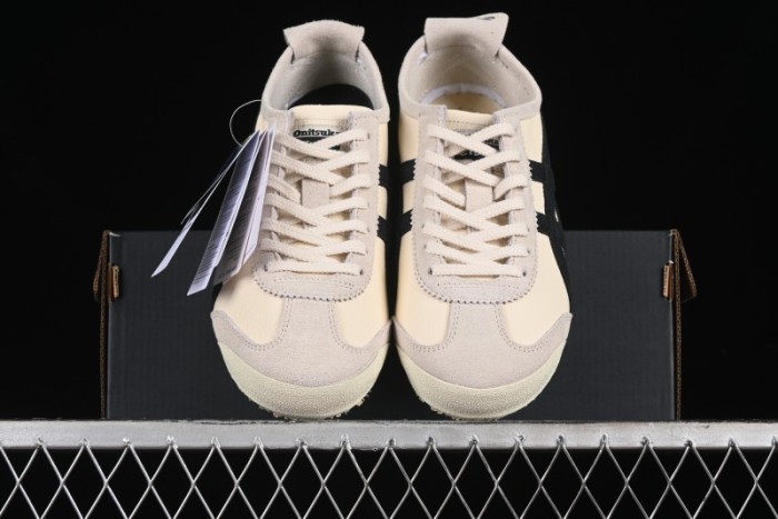 Onitsuka Tiger Mexico 66 Low-Top Leather Sneakers for Casual Running - 1183B391-200