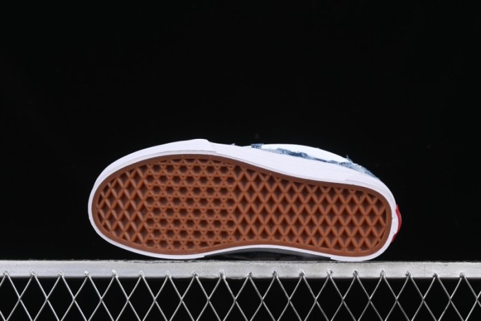 Vans Knu Skool Washed Tie-Dye Low-Top Casual Skate Shoes - VN000CS0239