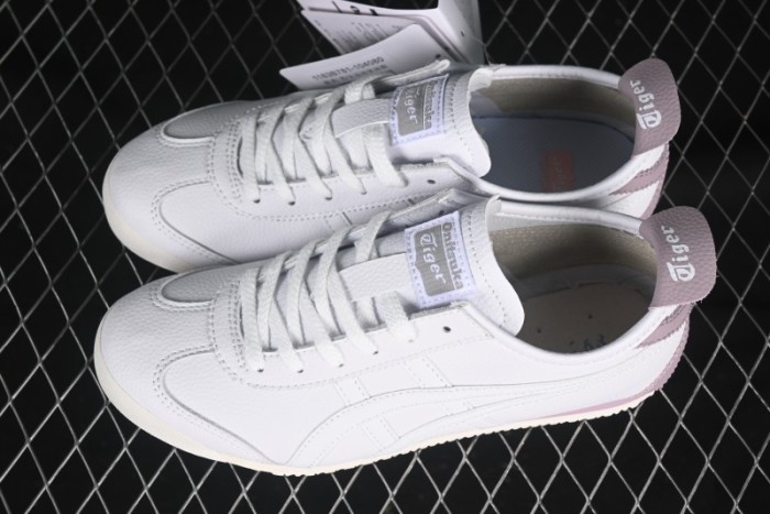 Onitsuka Tiger Mexico 66 Low-Top Leather Sneakers for Casual Running - 1183B781-104