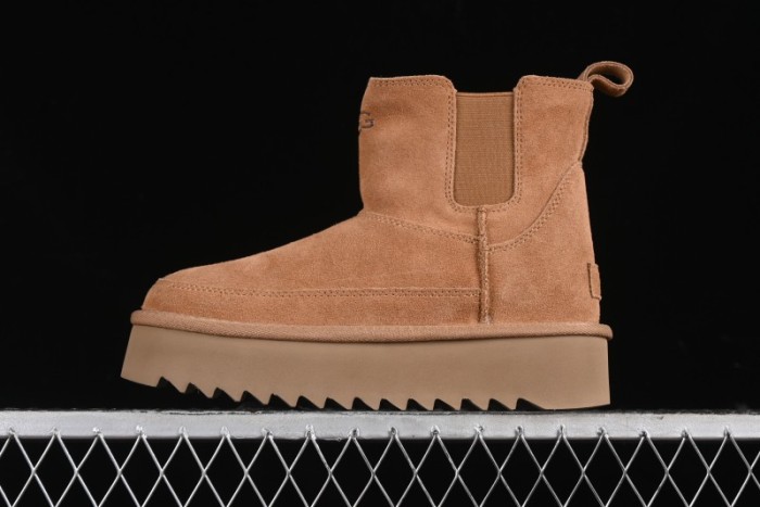 UGG Mini Bailey Button II Chelsea Boots with Chunky Platform - 1158051