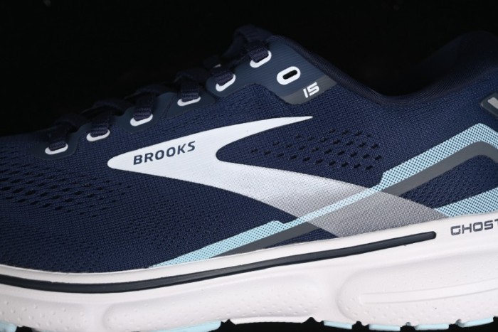 Brooks Ghost 15 Running Shoes with DNA LOFT V2 Cushioning and Breathable Air Mesh - 1203802A450