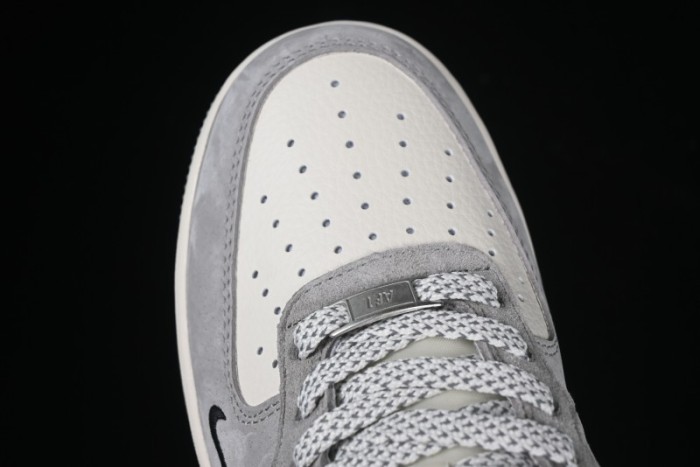 Nike Air Force 1 '07 Low The North Face Collaboration Grey Suede Casual Sneakers - XZ6188-763