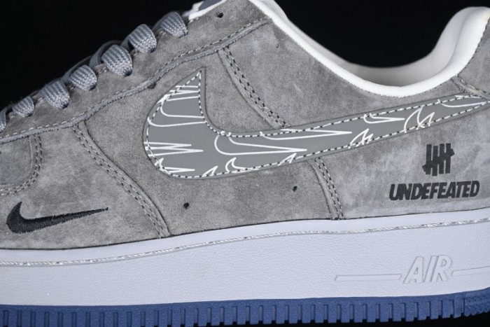 Nike Air Force 1 '07 Low UN Collaboration - Shadow Grey Pigskin Sneakers DF0188-018