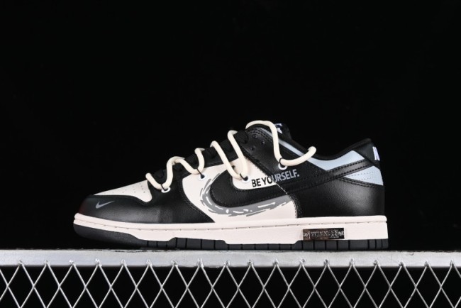 Nike Dunk Low Speed & Fury Distressed Oxidized Metal Punk SB Strap Low-Top Casual Sneakers - DD1391-100 1