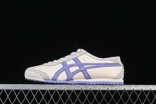 Onitsuka Tiger Mexico 66 Low-Top Leather Sneakers for Casual Running - 1183B391-102