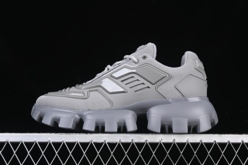 Prada Cloudbust Air Thunder Lifestyle Low-Top Sneakers with Anti-Slip and Wear-Resistant Design - 2EG293