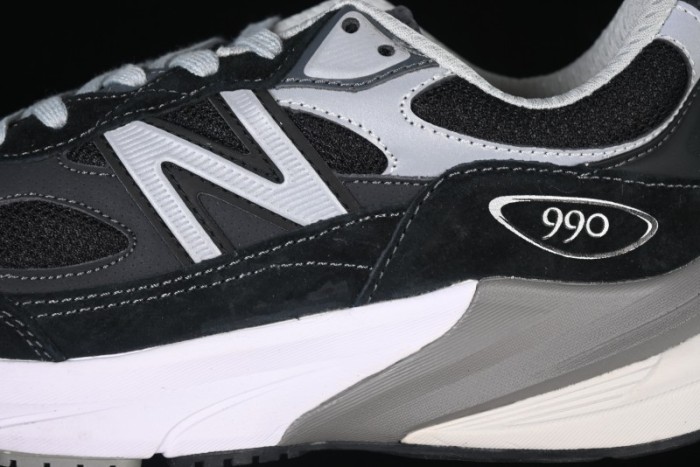 New Balance 990 Series Premium Retro Running Shoes with Carbon Fiber Midsole - M990BK6