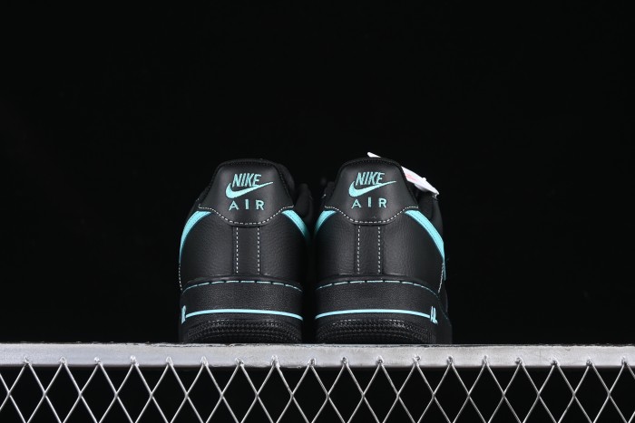 Nike Air Force 1 Low  Tiffany Blue  – Black & Aqua Classic