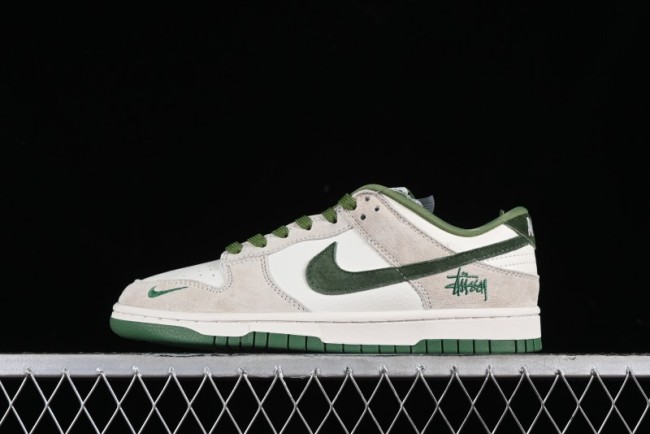 Stussy x Nike SB Dunk Low Anniversary Premium Custom Sneakers - DQ1098-340 1